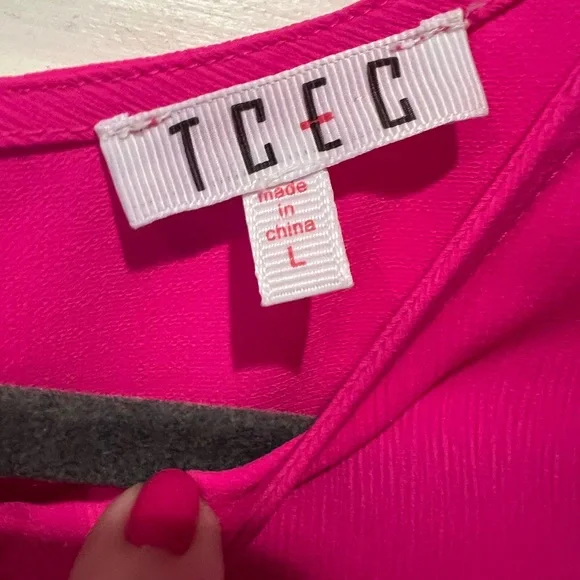 TCEC Pink Ruffle Dress - Picture 5 of 8